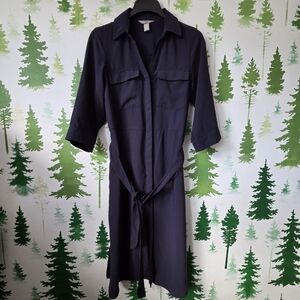 h&m satin jacket dress Ladies - Red Double-Breasted Jacket Dress - Size: 6